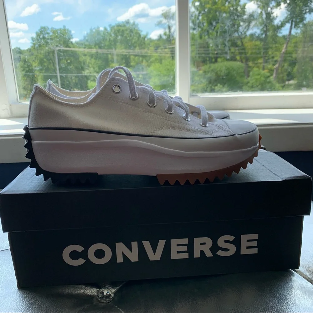 NWT Converse Run Star Hike Low Top Sneakers - Picture 2 of 9